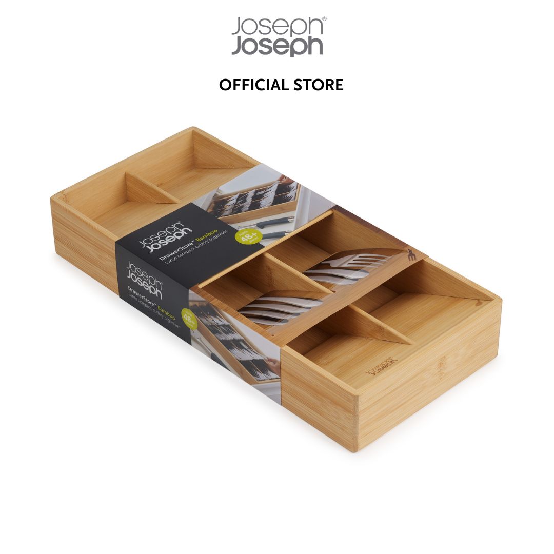 Joseph Joseph DrawerStore™ Bamboo Large Cutlery Organiser JJ0275
