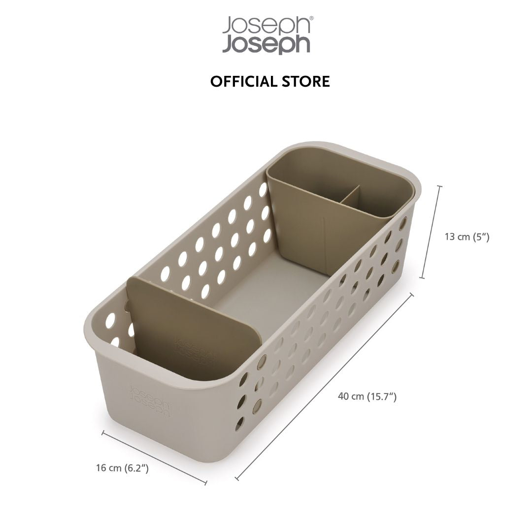 Joseph Joseph EasyStore™ Ecru Bathroom Storage Basket (Various Size) JJ0226 JJ0227 JJ0228