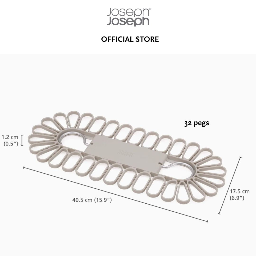 Joseph Joseph Petal™ Quick-grip Ecru Drying Hanger JJ0172 (22 pcs) / JJ0173 (32 pcs)