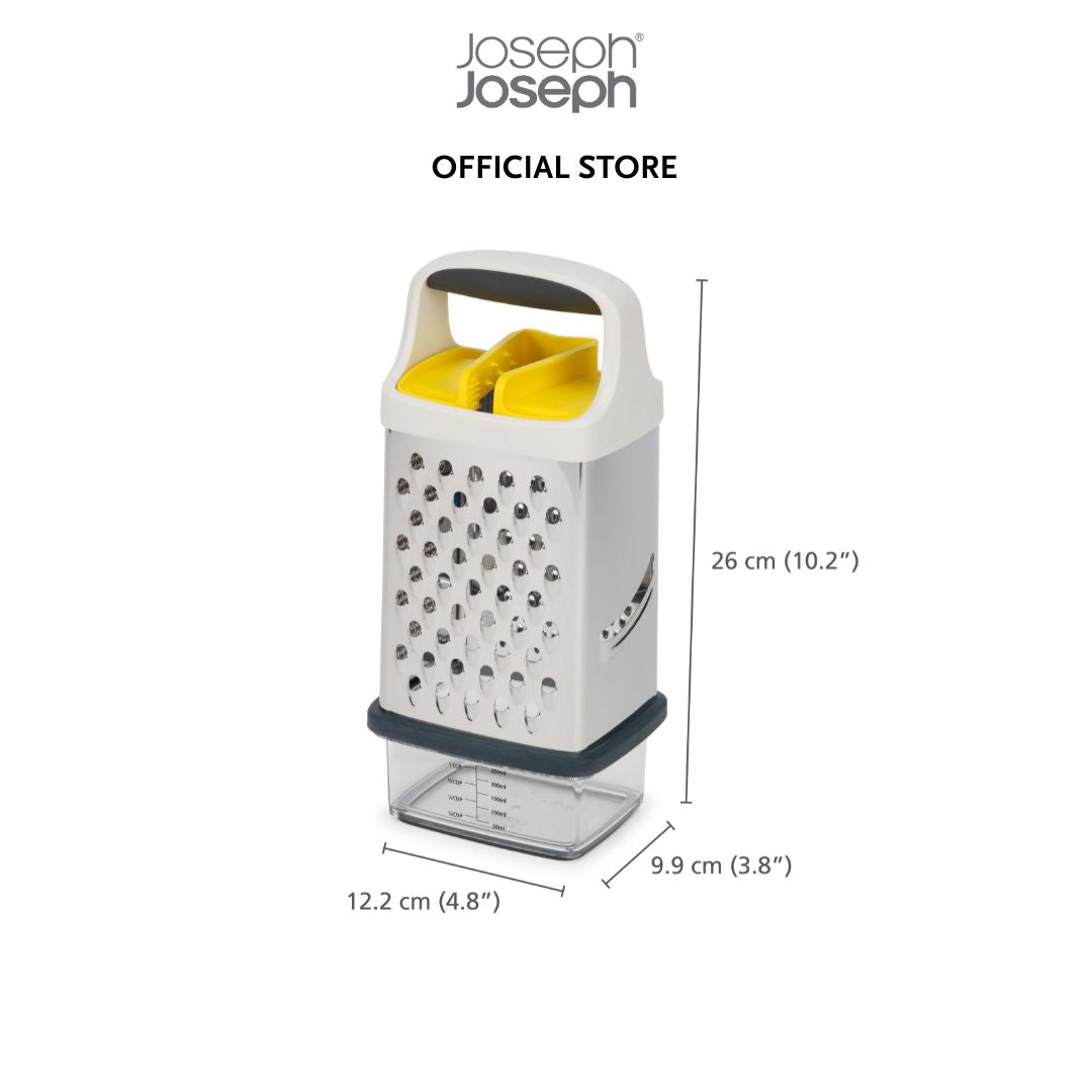 Joseph Joseph Multi-Grip Box Grater with Precision Food-Grip JJ0124
