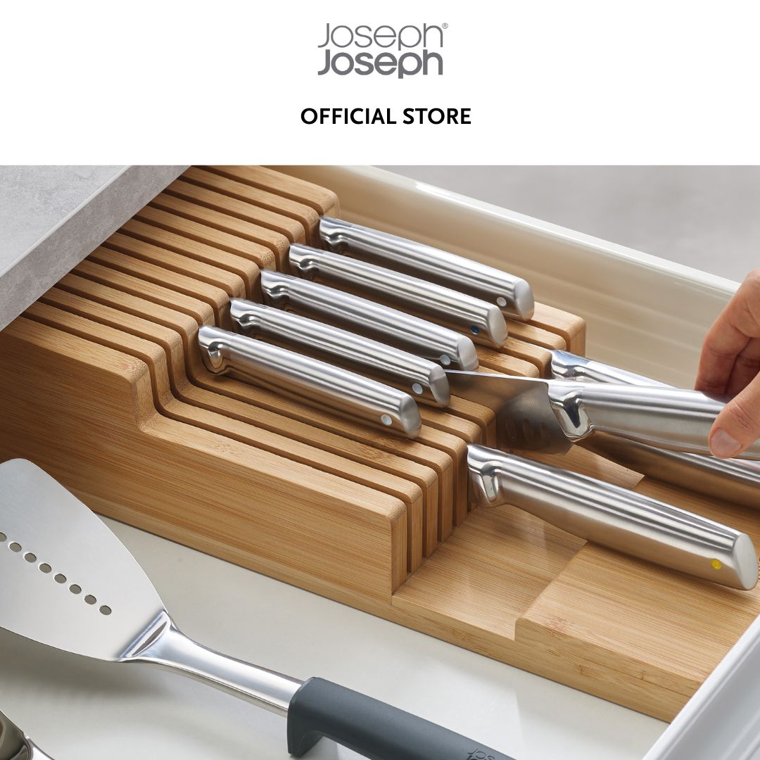 Joseph Joseph DrawerStore™ Bamboo Large 2-tier Knife Organiser JJ0273