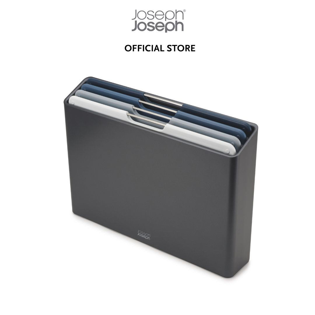 Joseph Joseph Folio™ 4-piece Grey Chopping Board Set JJ0193 (Large) /  JJ0194 (Regular)