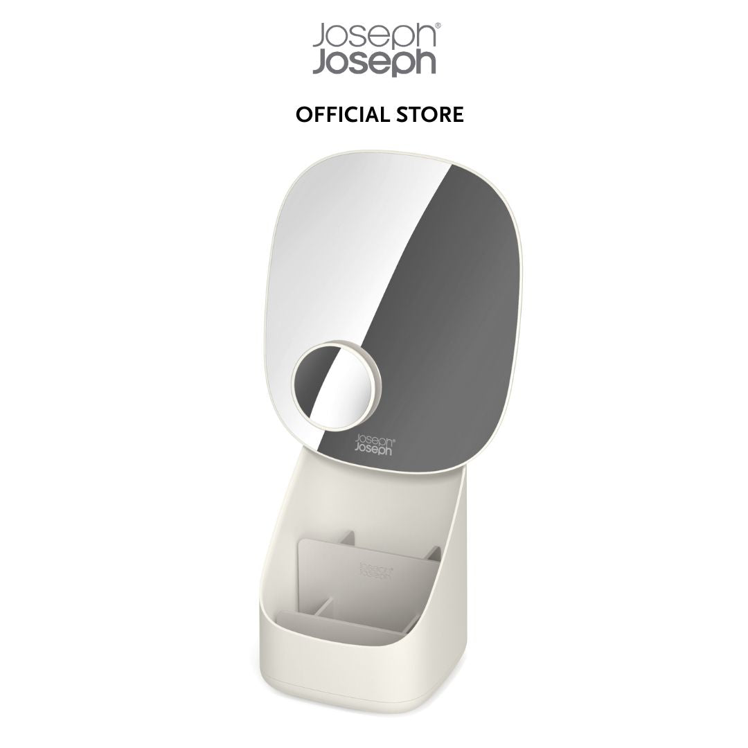 Joseph Joseph Viva Pedestal Mirror with Cosmetic Organiser JJ0237
