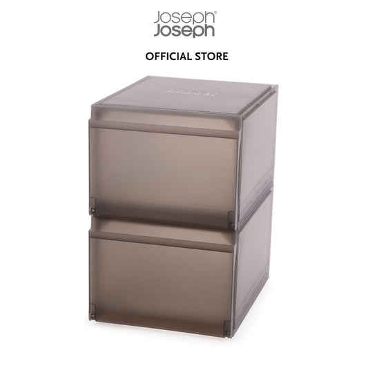 Joseph Joseph ShoeCase 2-piece Grey Shoe Storage Box JJ0183