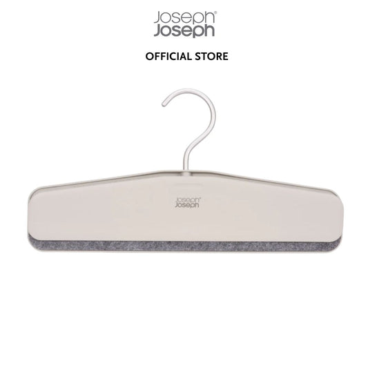 Joseph Joseph Orderly™ Easy-grip Set of 2 Ecru Skirt & Trouser Hangers JJ0189
