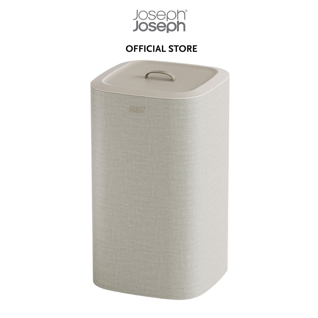 Joseph Joseph Tota One 60L or 90L Laundry Basket JJ0065 JJ0068 JJ0069 (Ecru / Black)