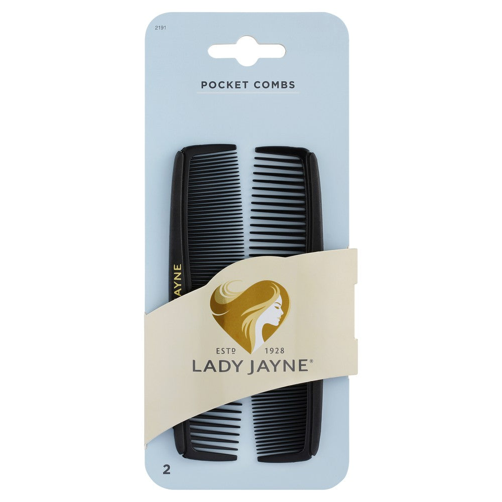 [Bundle of 2] Lady Jayne Pocket Comb - 2 Pk LJ0076