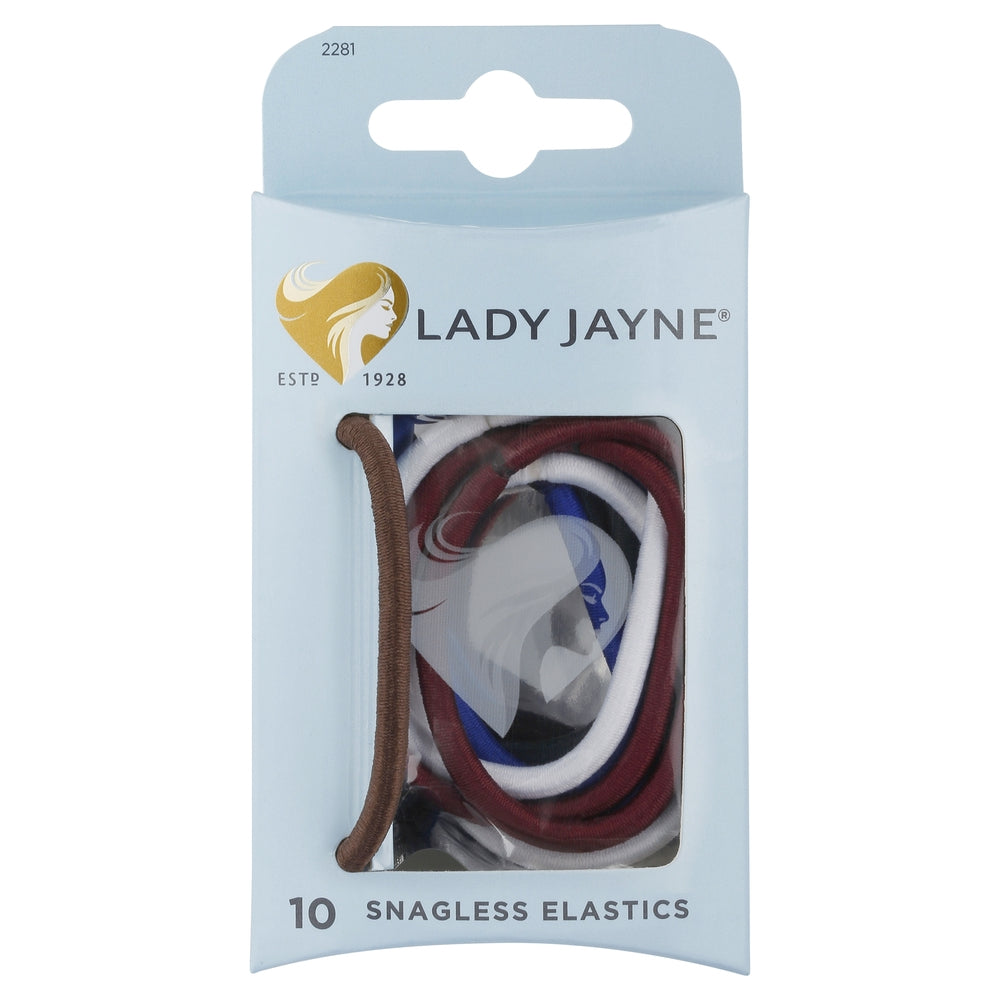 Lady Jayne Brown Snagless Elastics - Pk18 LJ0310