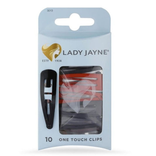[Bundle of 2] Lady Jayne Assorted One Touch Hair Clips - Pk 10 LJ0314