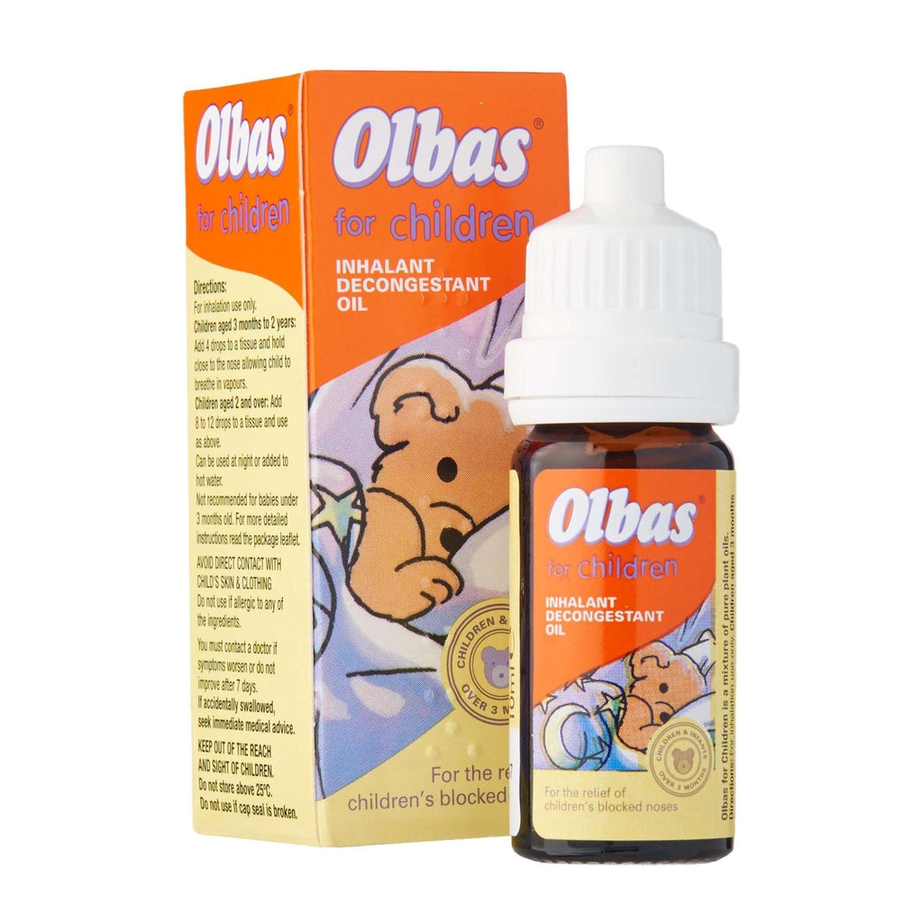 Olbas Oil For Children 12ml (For Blocked Nose Relief) LN0011