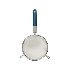 Tasty Mesh Strainer 14cm TY0018, dark blue grey/stainless steel