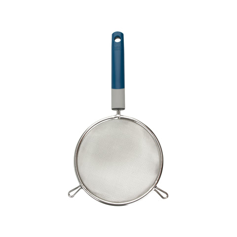 Tasty Mesh Strainer 14cm TY0018, dark blue grey/stainless steel