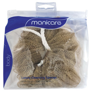 Manicare Luxury Cleansing Sponge, Brown MC0199