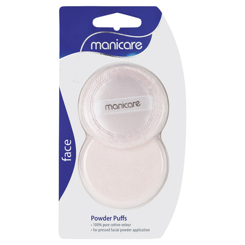 Manicare Powder Puffs Pk2 MC0346