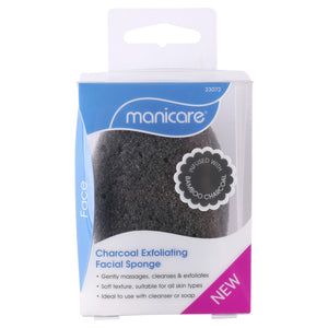 Manicare Charcoal Detox Exfoliating Sponge MC0621