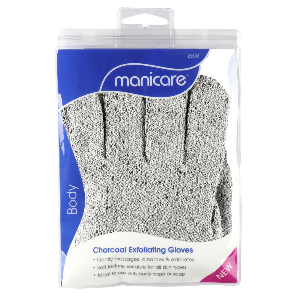 Manicare Charcoal Exfoliating Gloves MC0646