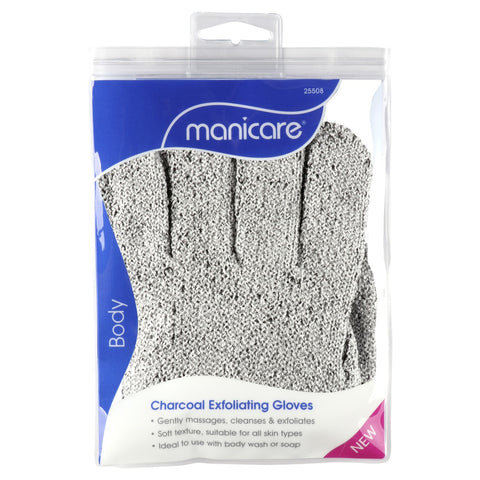 Manicare Charcoal Exfoliating Gloves MC0646