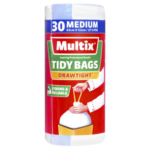 Multix Drawtight Kitchen Tidy Bags (Medium) 30 bags MT0031