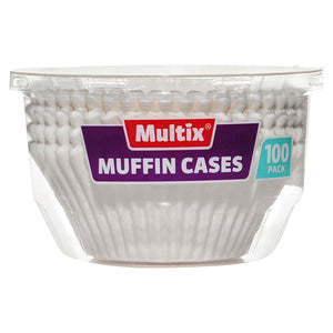 Multix Muffin Cases White 100s MT0040