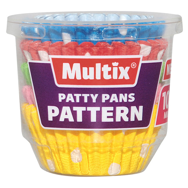 Multix Patty Pan Pattern Mini 100s MT0042