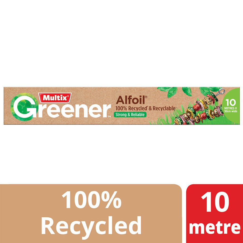Multix Greener 100% Recycled Alfoil, 10m x 30cm MT0065