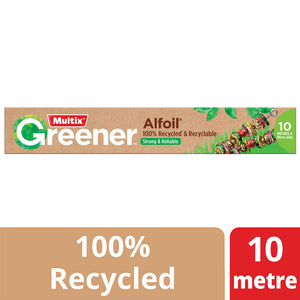 Multix Greener 100% Recycled Alfoil, 10m x 30cm MT0065