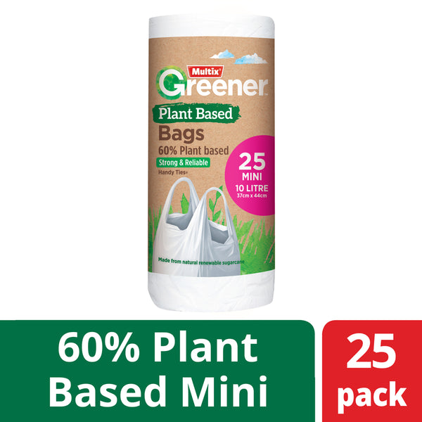 Multix Greener Plant Based Kitchen Tidy Bag (Mini) 25 bags MT0076