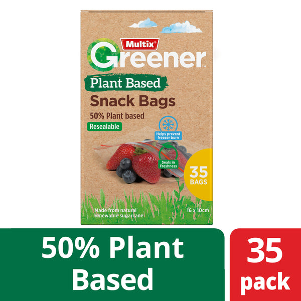 Multix Greener Plant Based Snack Bags 35 bags MT0082