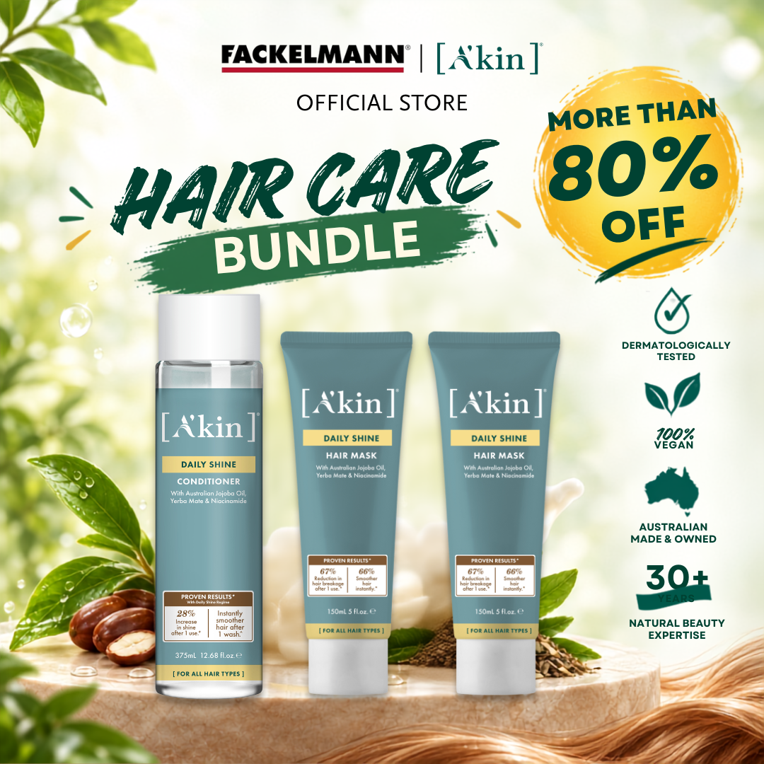 A'kin Daily Shine Hair Care Bundle | Conditioner + Hair Mask | More than 80% OFF