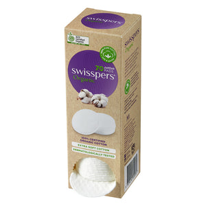 Swisspers Organic Cotton Pads 70 Pack - Eco Dispenser SC0056