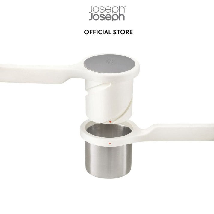 Joseph Joseph Helix Series White Potato Ricer JJ0087 / Yellow Citrus Juicer JJ0088 / Green Garlic Press JJ0089