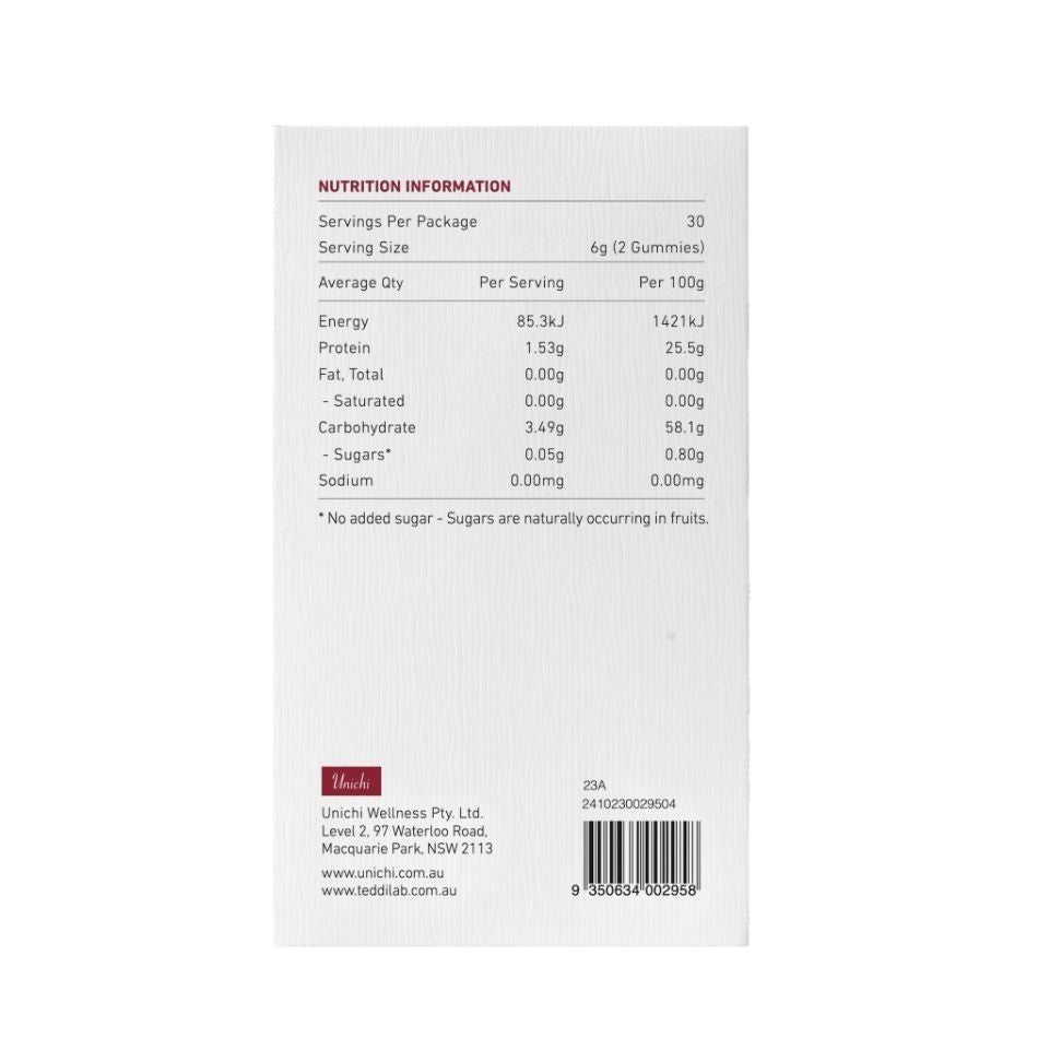 Teddi Lab Rose Collagen Gummy 60's TL0003