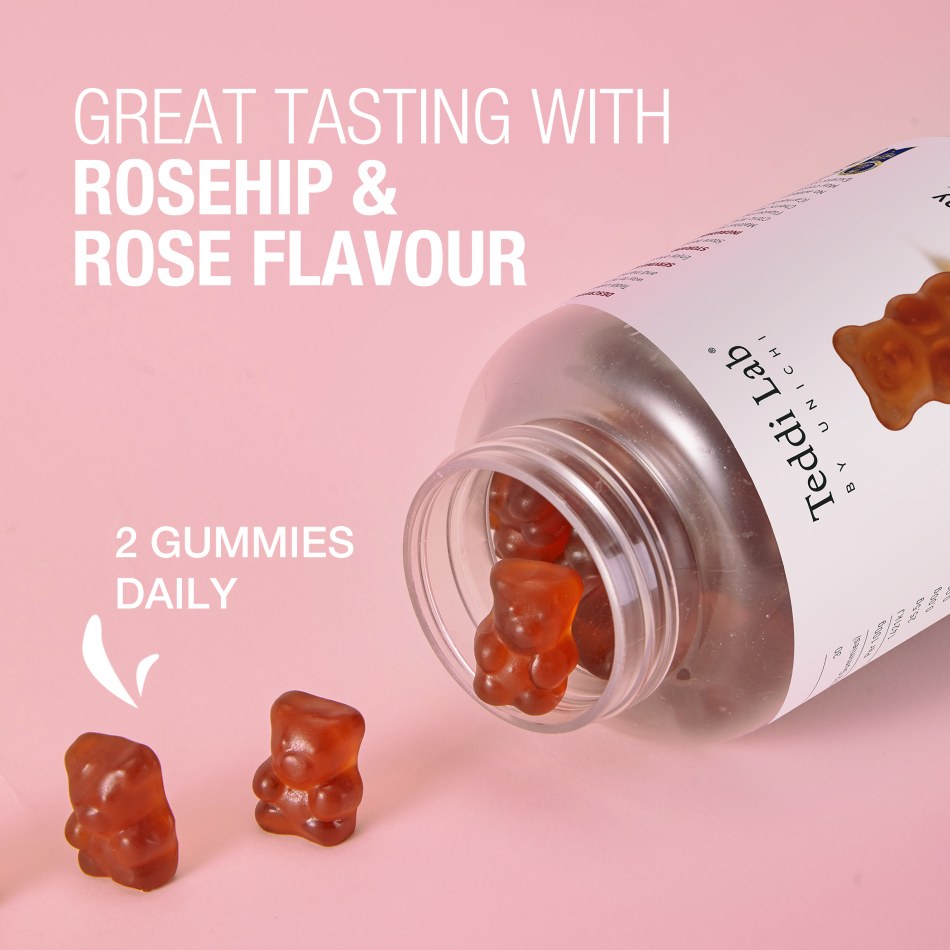 Teddi Lab Rose Collagen Gummy 60's TL0003