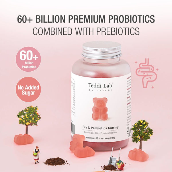 Unichi Pre & Probiotics Gummy 60's TL0004