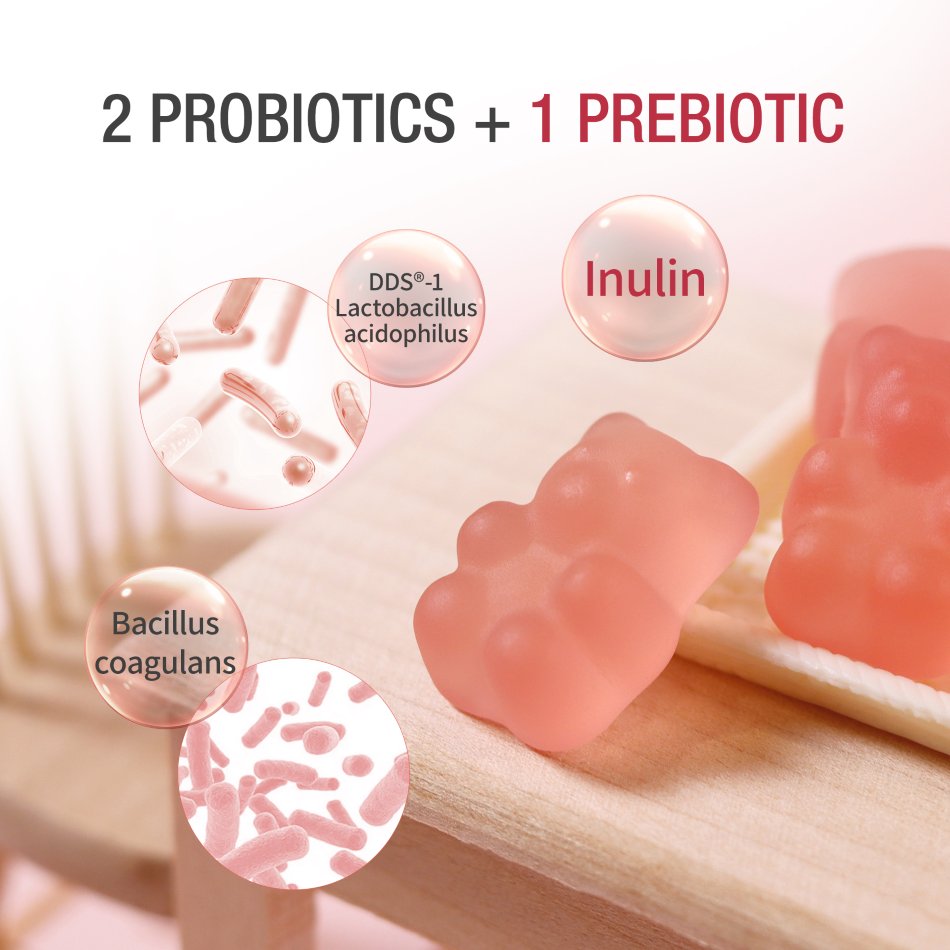Teddi Lab Pre & Probiotics Gummy 60's TL0004