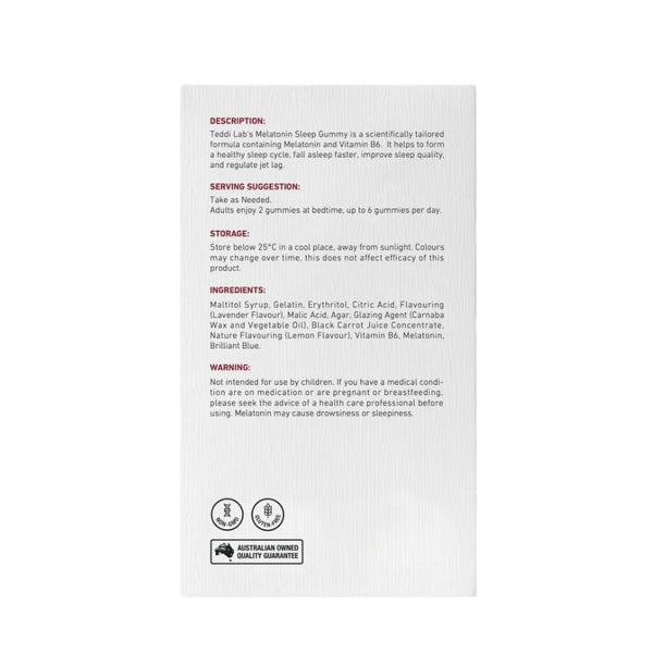Unichi Melatonin Sleep Gummy 60's TL0006