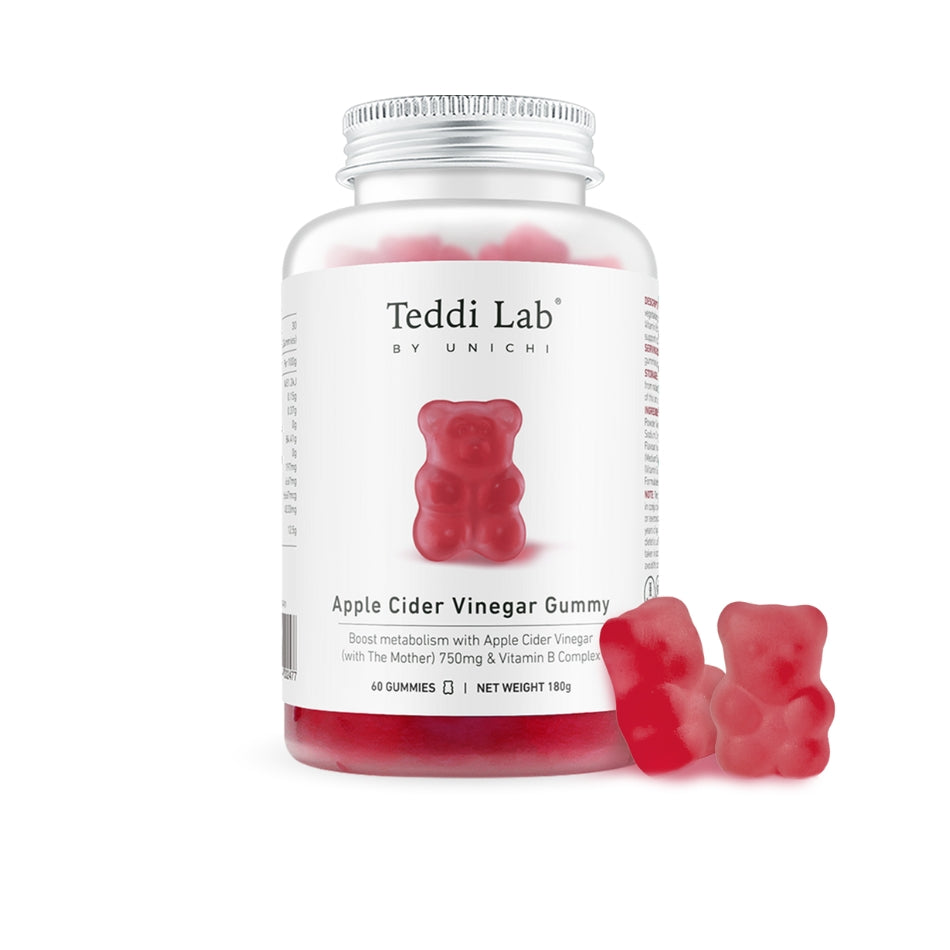 Teddi Lab Apple Cider Vinegar Gummy 60's Weight Control Gummy TL0008
