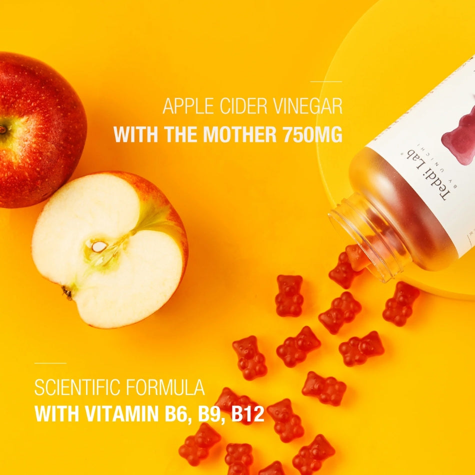 Teddi Lab Apple Cider Vinegar Gummy 60's Weight Control Gummy TL0008