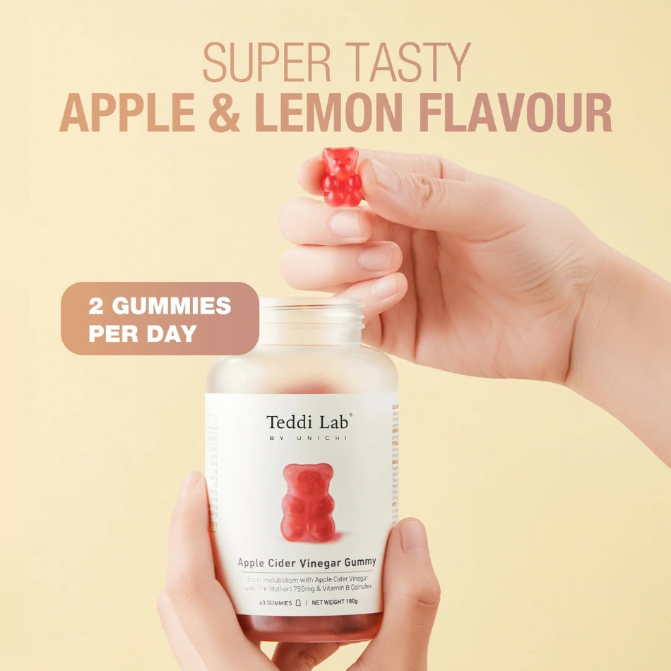 Teddi Lab Apple Cider Vinegar Gummy 60's Weight Control Gummy TL0008