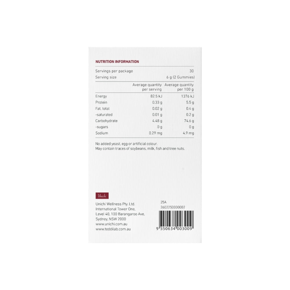 Teddi Lab Saffron Gummy PRO 60's Gummy TL0009