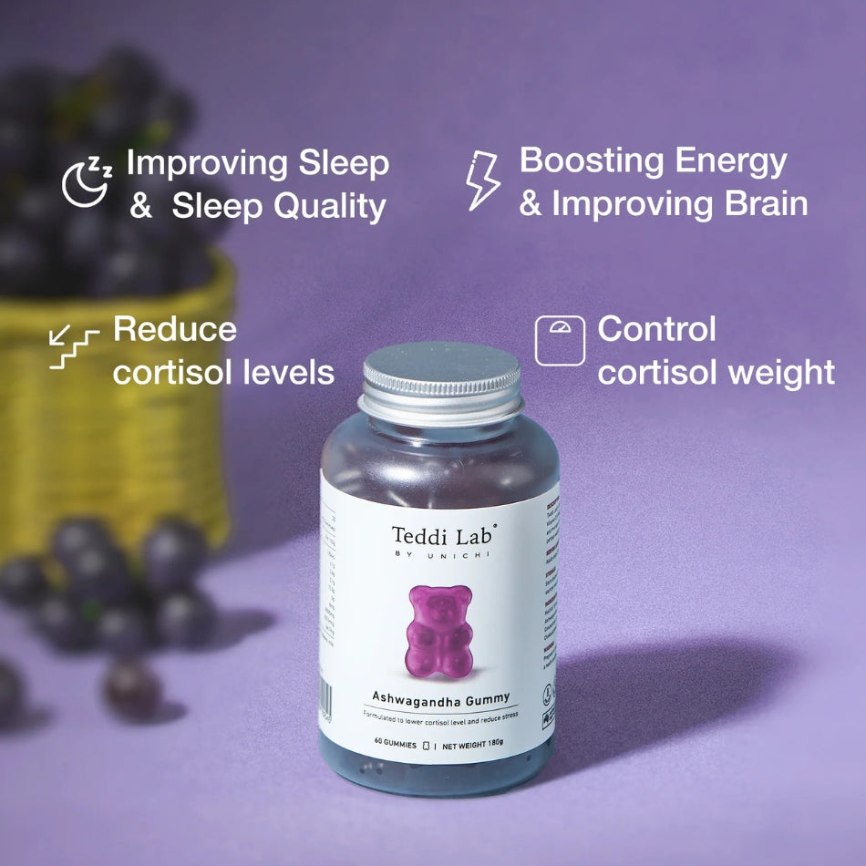 Teddi Lab Ashwagandha Gummy 60's TL0010