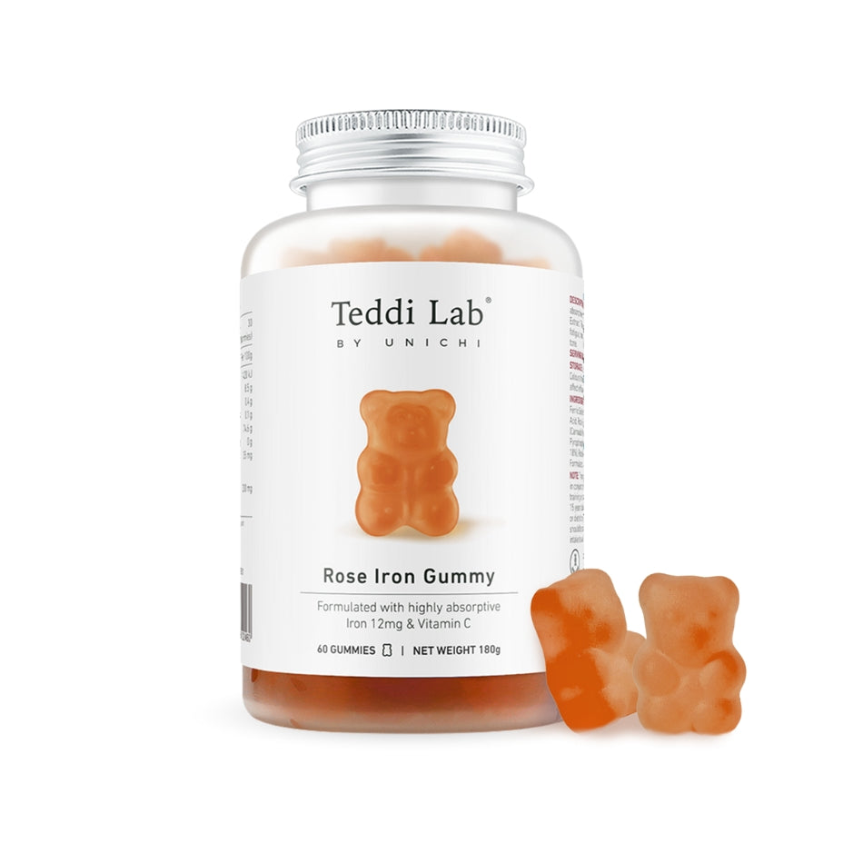 Teddi Lab Rose Iron Gummy 60's TL0011