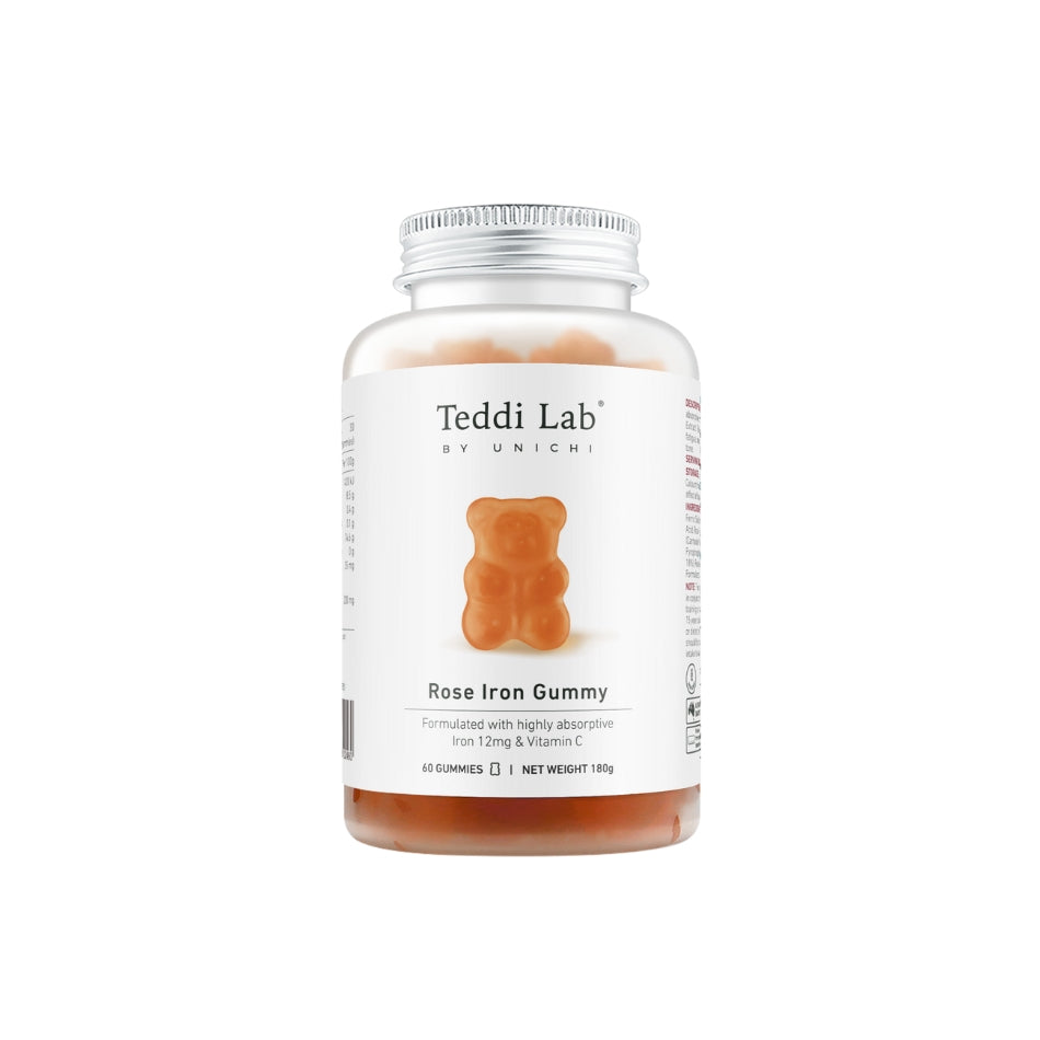 Teddi Lab Rose Iron Gummy 60's TL0011