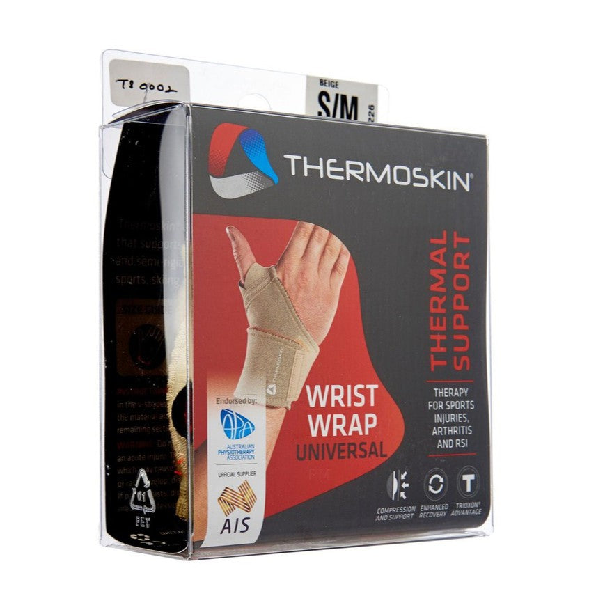 Thermoskin Universal Wrist Wrap, Beige