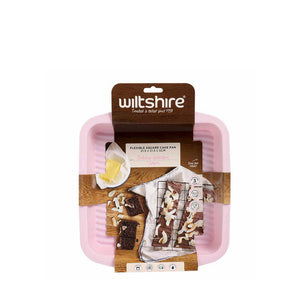 Wiltshire Bend N Bake Silicone Square Cake Pan 21.5cm