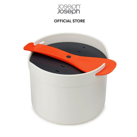 Joseph Joseph M-Cuisine White Microwave Rice Cooker JJ0144 (Microwave Safe)