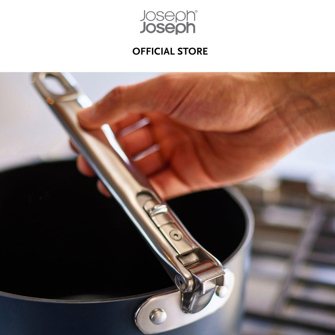 Joseph Joseph Space Folding Handle Ceramic Non-stick 15cm Blue Saucepan & Lid JJ0147