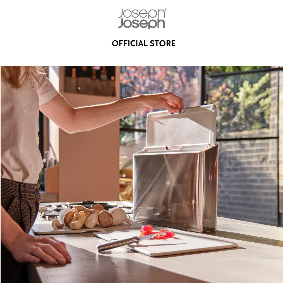 Joseph Jospeh Folio Steel 4-piece Stone Chopping Board Set With Stainless-Steel Case JJ0142