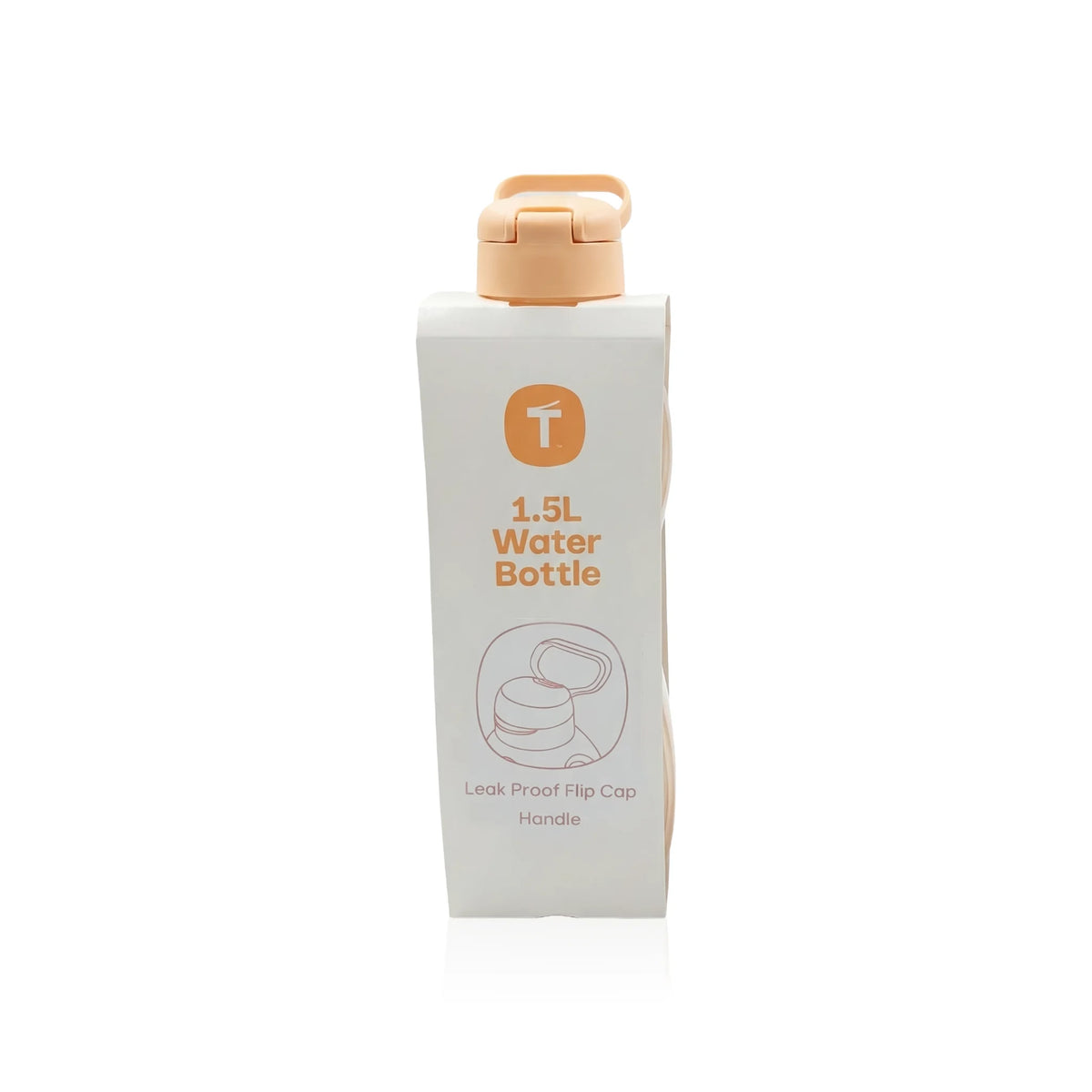 Tupperware Eco Water Bottle (1.5L, Peach) TP0020