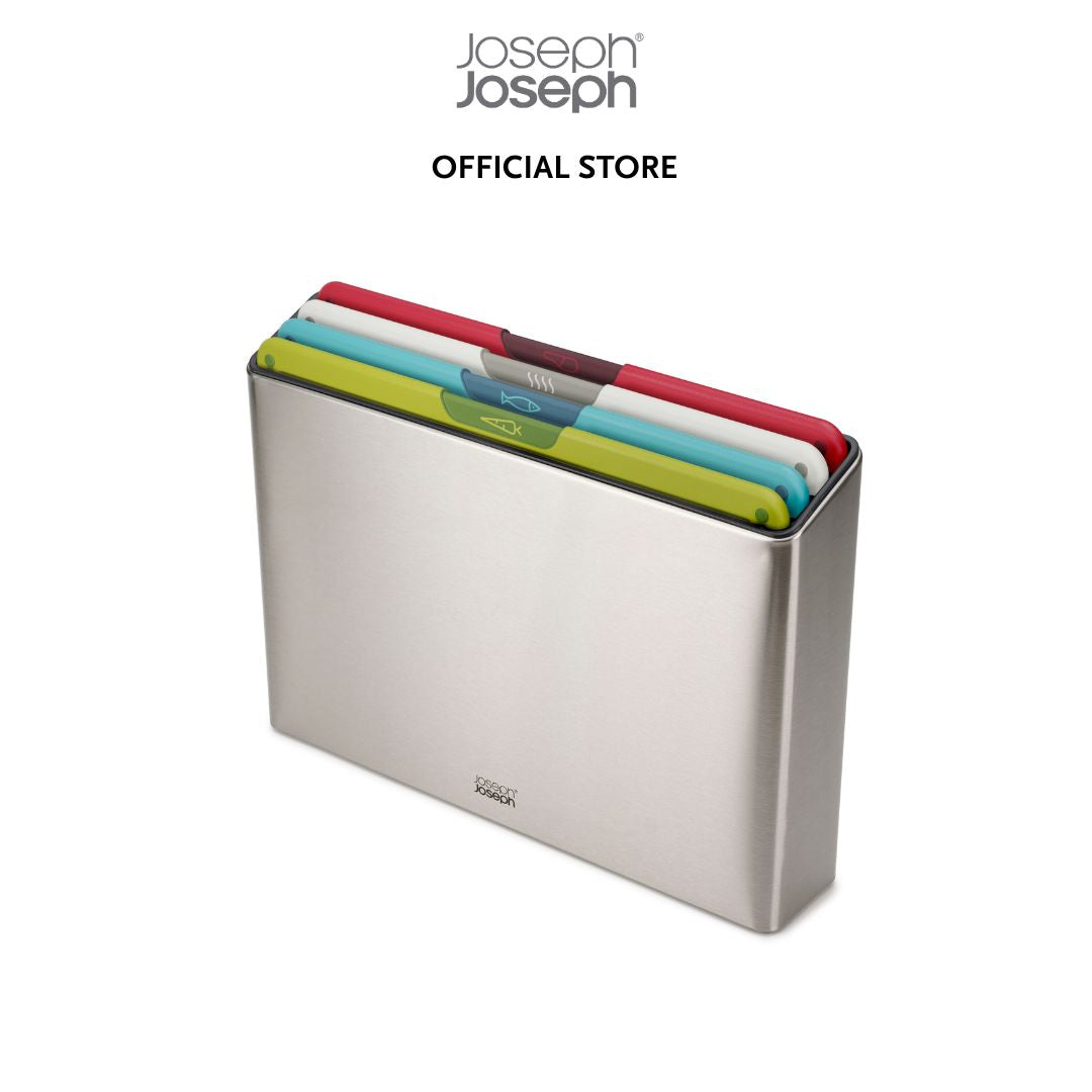 Joseph Joseph Folio™ Icon Steel 4-piece Multicolour Chopping Board Set JJ0208